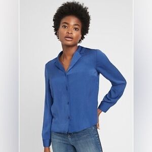 NWT petite boxy shirt